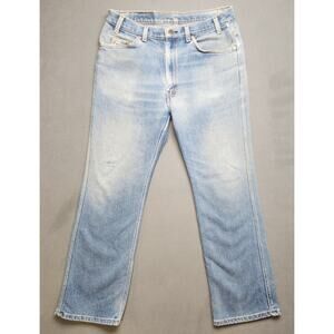 Vintage USA 1989 Levis 515 Jeans Men's Size 33x28 Light‎ Wash